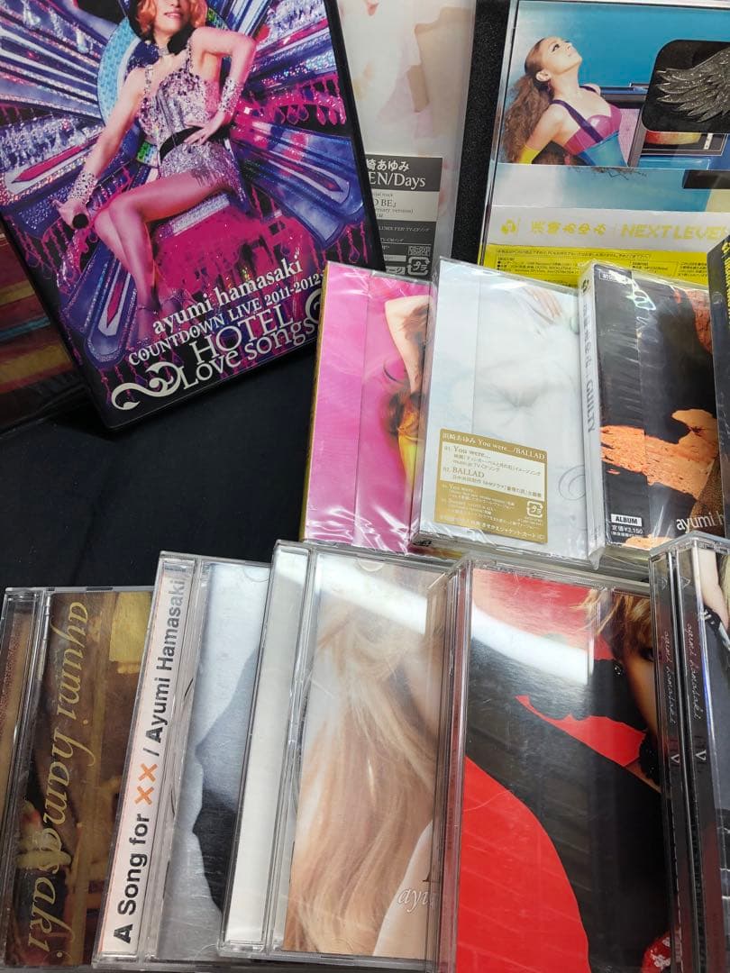 浜崎あゆみ　CD DVD グッズ　パンフレット　まとめ売り