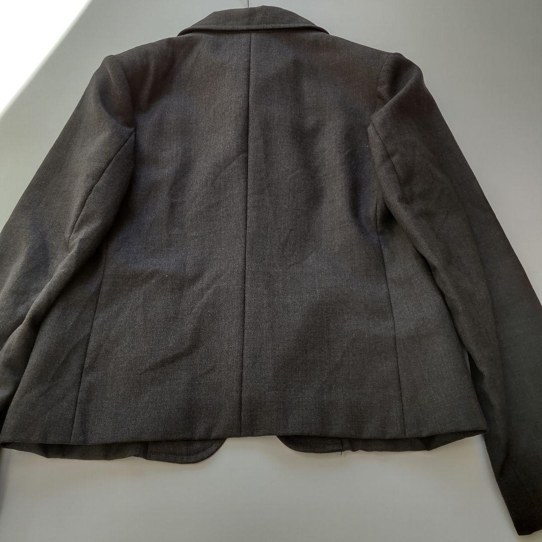 希少 Y's ワイズ 変形 テーラードジャケット グレー ウール １