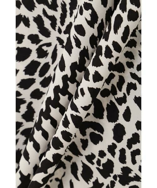 【美品】ハウンドトゥースプリントワンピース