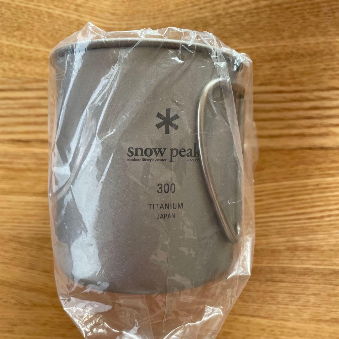 【新品未開封】peak（スノーピーク）チタンシングルウォールマグ知床羅臼