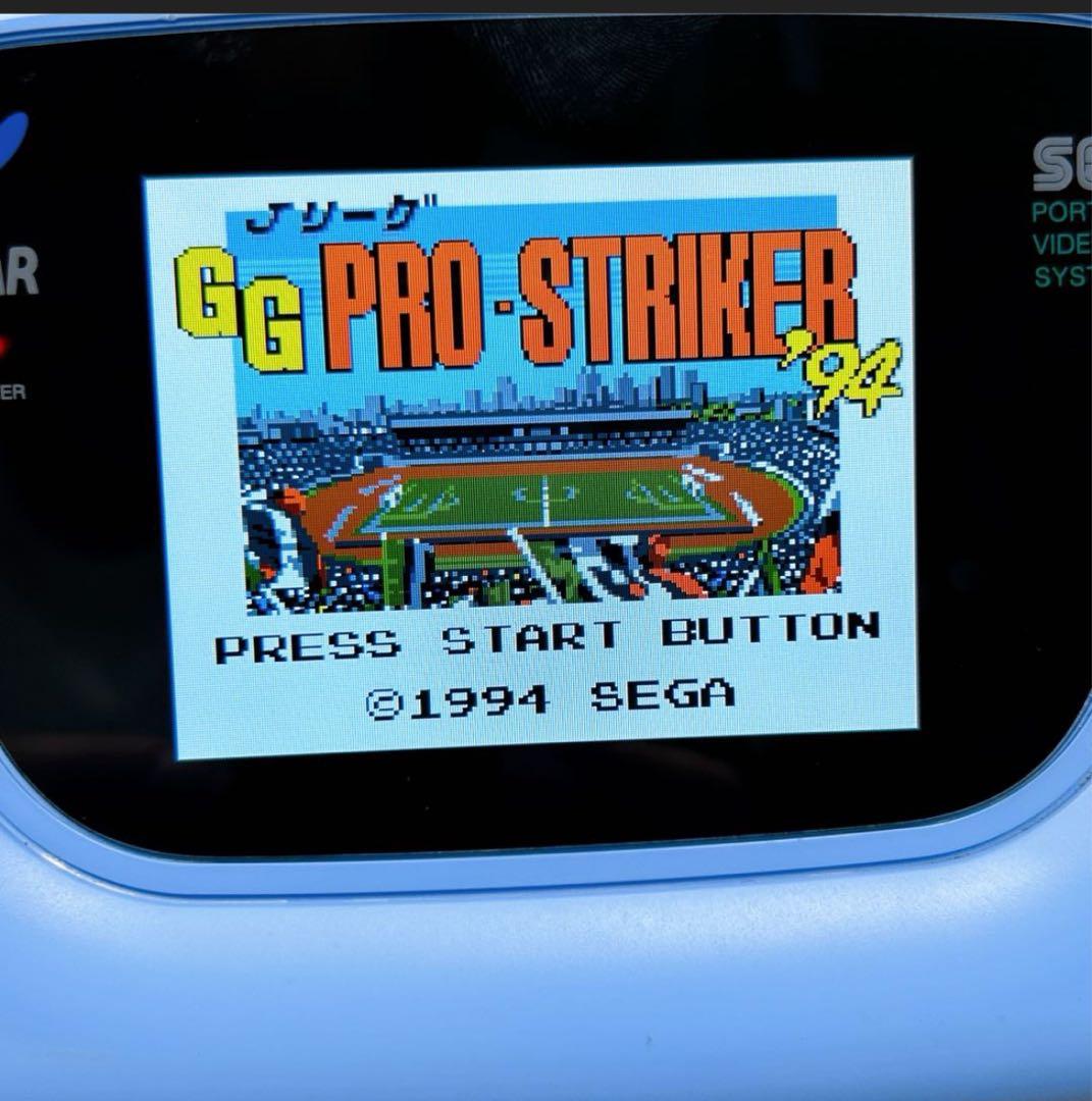 ゲームギア 最新ラミネートLCD mod 搭載