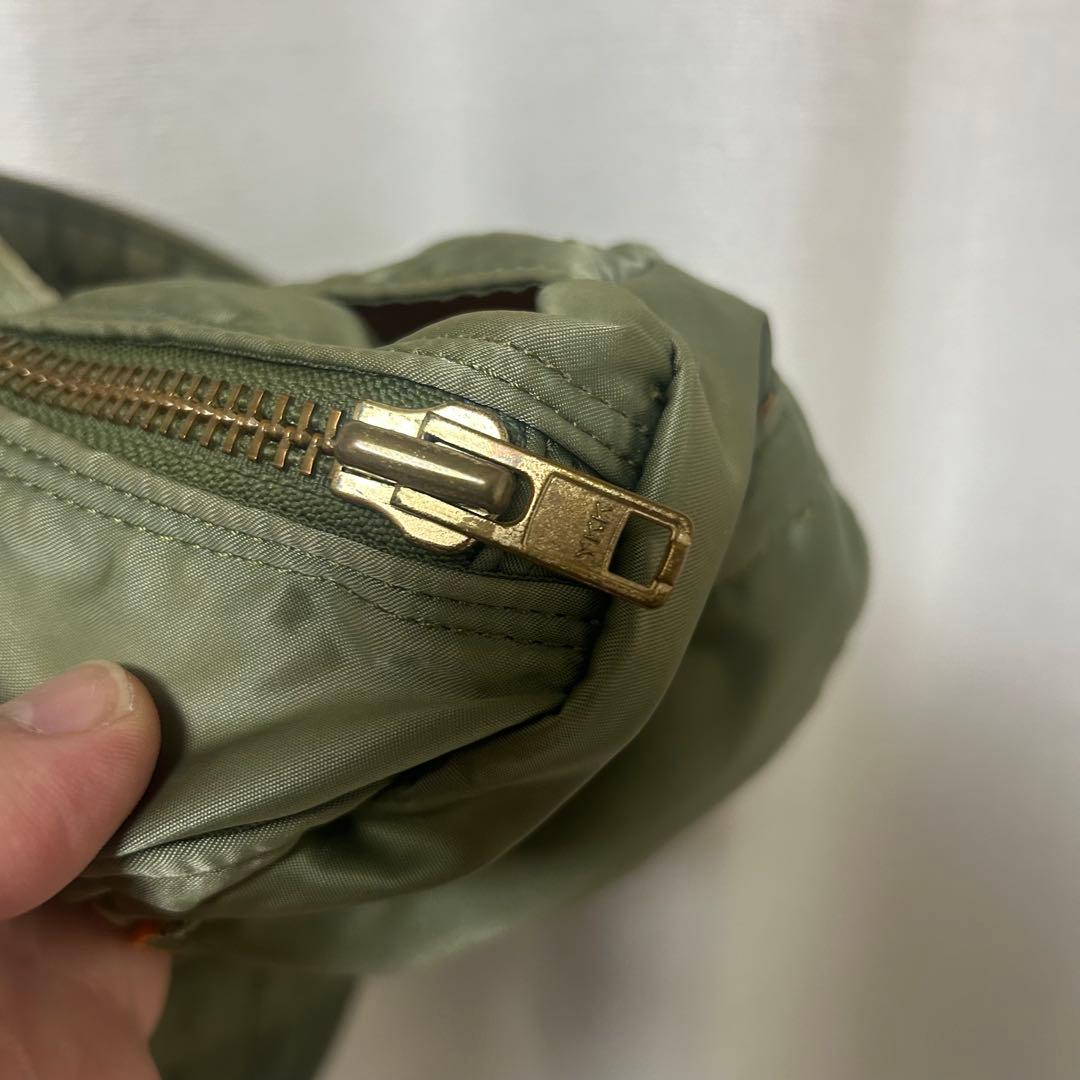 超美品　希少 ポータータンカー ダッフル ミニボストンバッグSセージ 吉田カバン