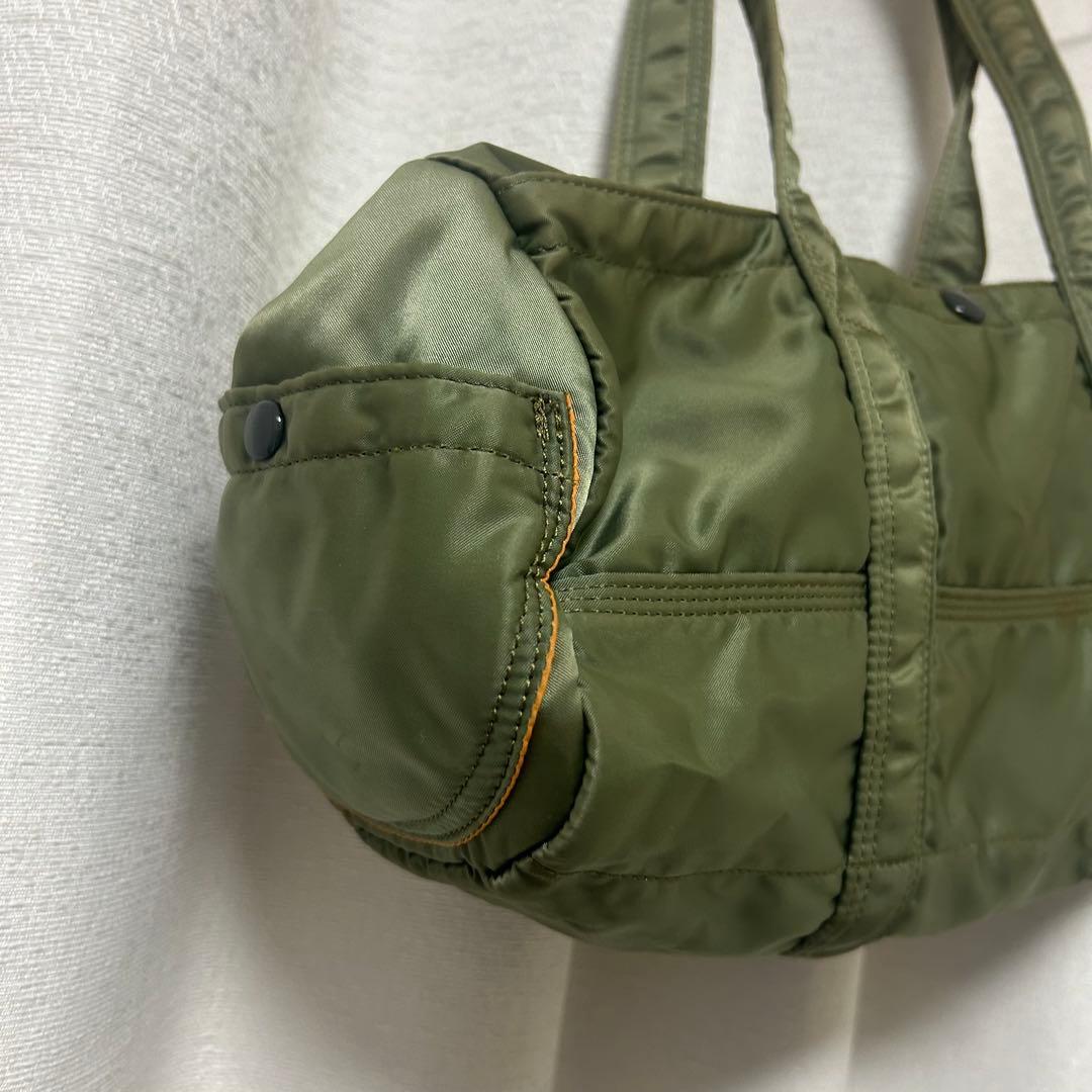 超美品　希少 ポータータンカー ダッフル ミニボストンバッグSセージ 吉田カバン