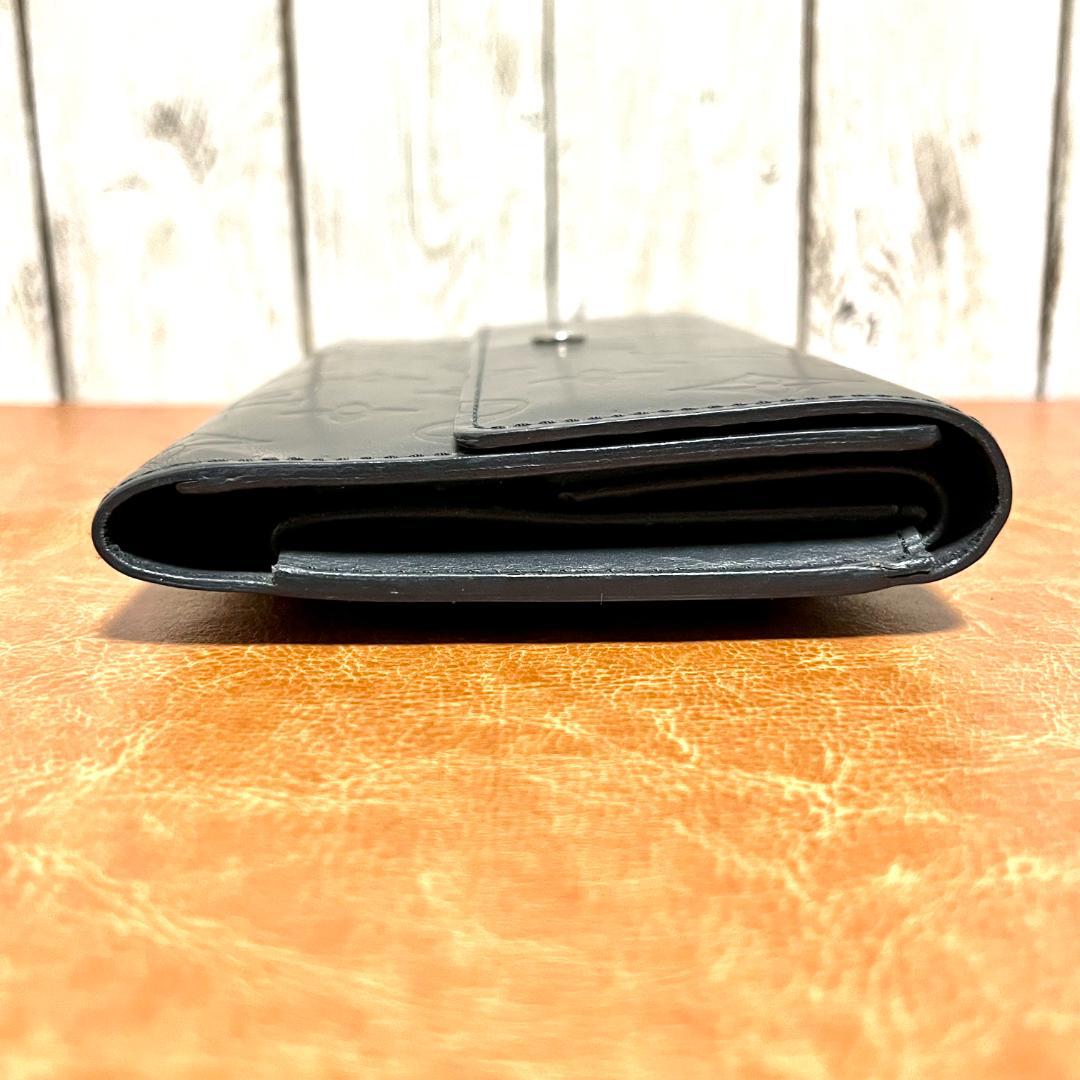 【希少】ルイヴィトン モノグラムマット ポルトトレゾール・インターナショナル 黒