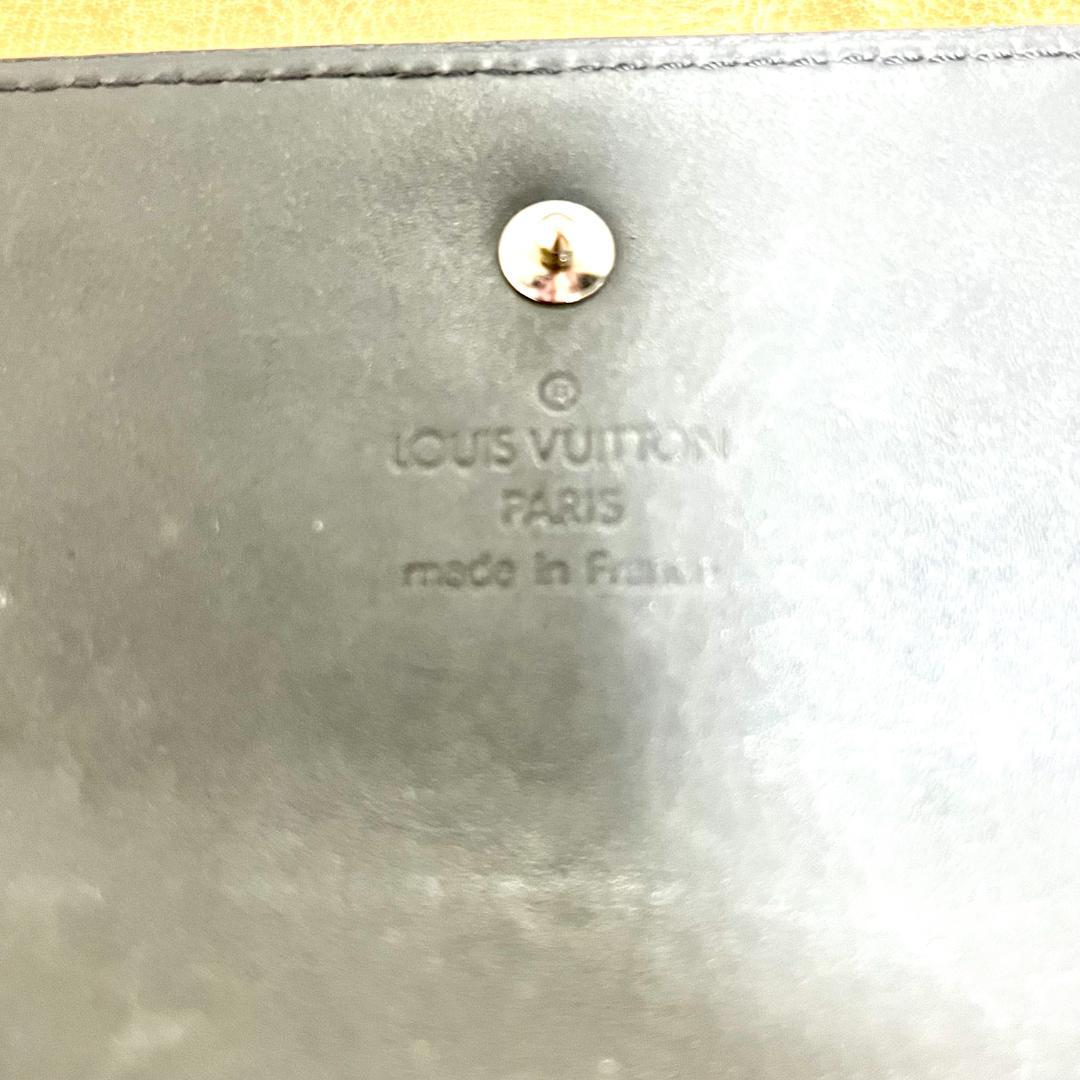 【希少】ルイヴィトン モノグラムマット ポルトトレゾール・インターナショナル 黒