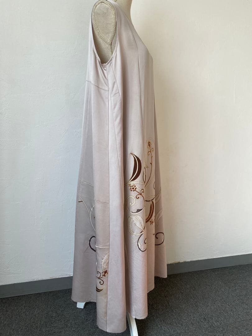 3236 着物　リメイク　ドレス　ワンピース