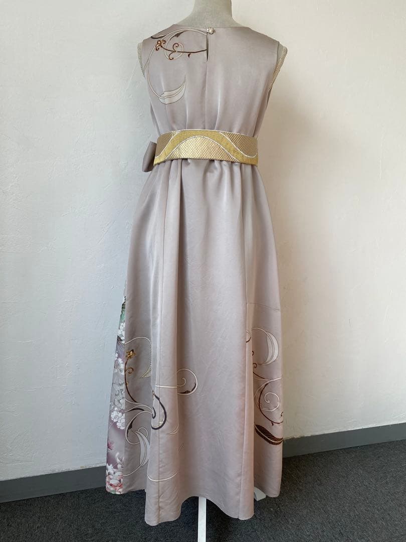 3236 着物　リメイク　ドレス　ワンピース