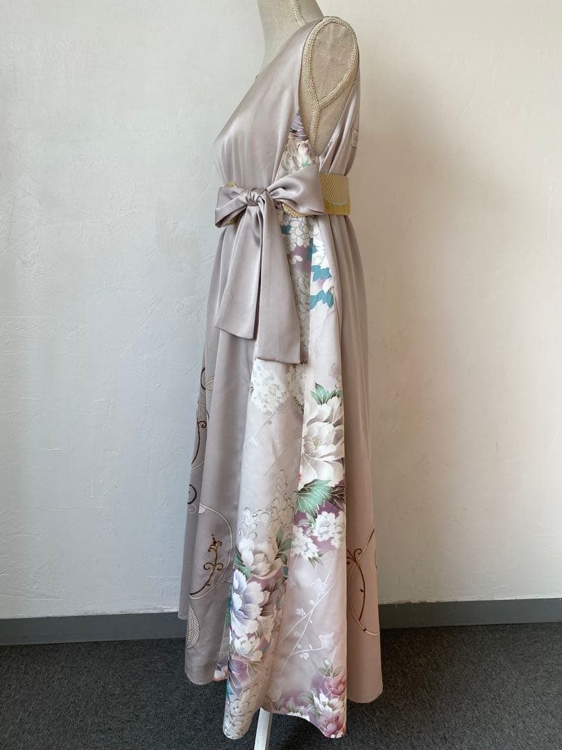 3236 着物　リメイク　ドレス　ワンピース