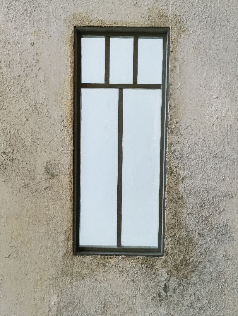 NO.101　木製 ドールハウス　背景ボード