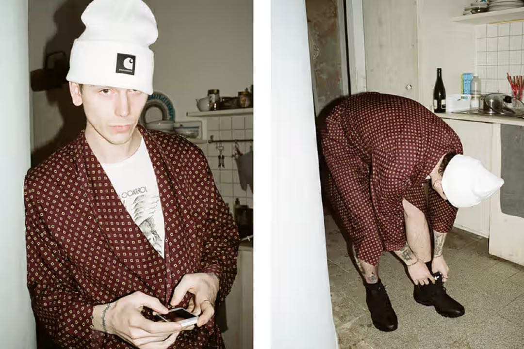 白☆ Carhartt x Highsnobiety / 10周年記念 ビーニー