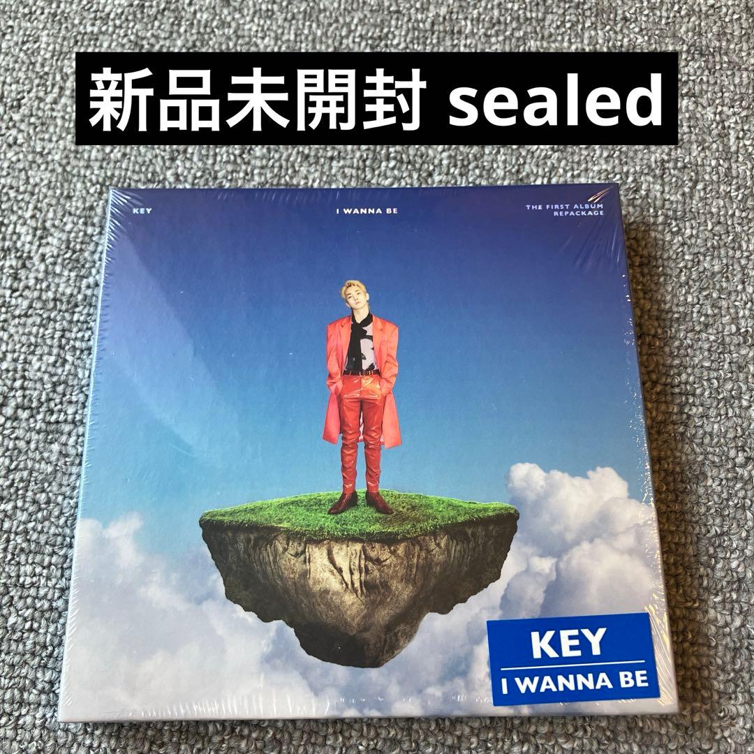 SHINee キー key I wanna be CD 韓国盤　新品未開封