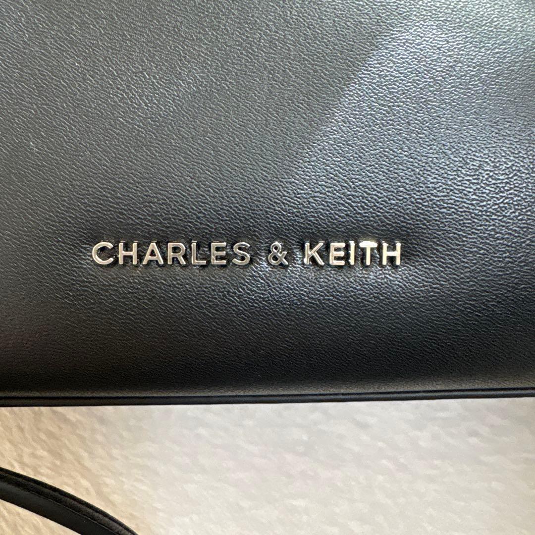 CHARLES & KEITH Haze ヘーゼル ボウトップハンドルバッグ