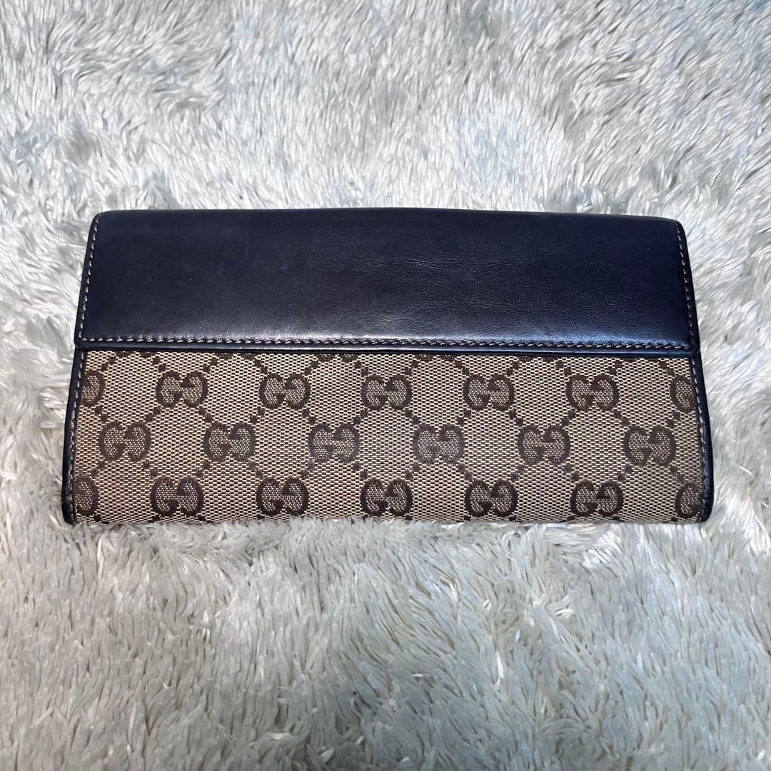 美品✨GUCCI ラブリーハート GG GGスプリーム キャンバス 長財布