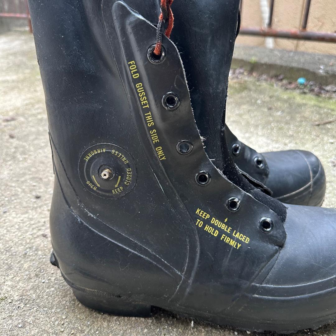 米軍 US.ARMY ミッキーブーツ バニーブーツ ラバーブーツ 1983年