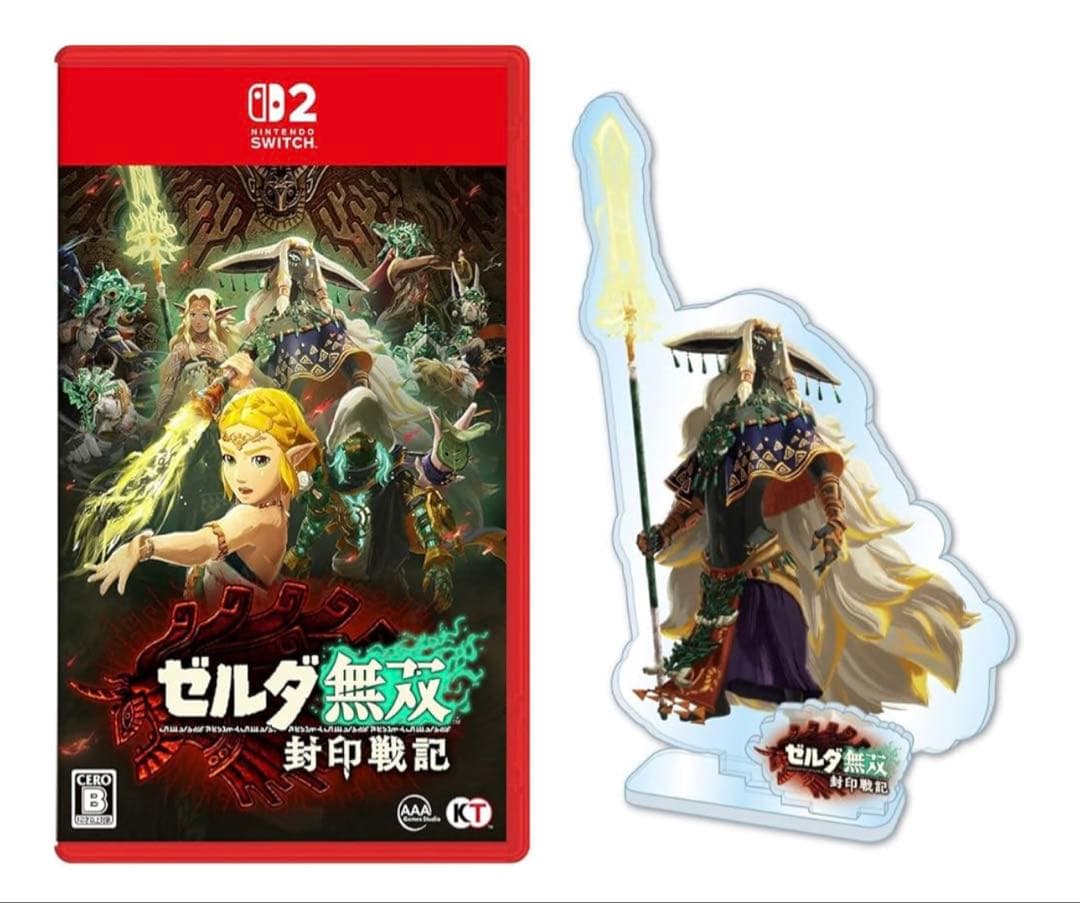 ゼルダ無双 封印戦記 -Switch2 特典 アクリルスタンド同梱