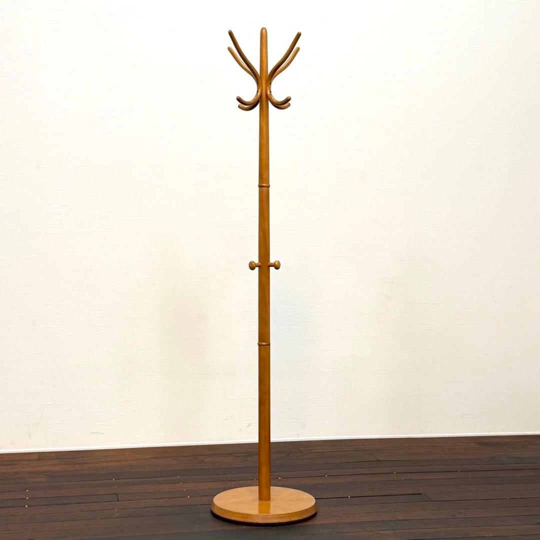 H19K56a 秋田木工 コートスタンド45