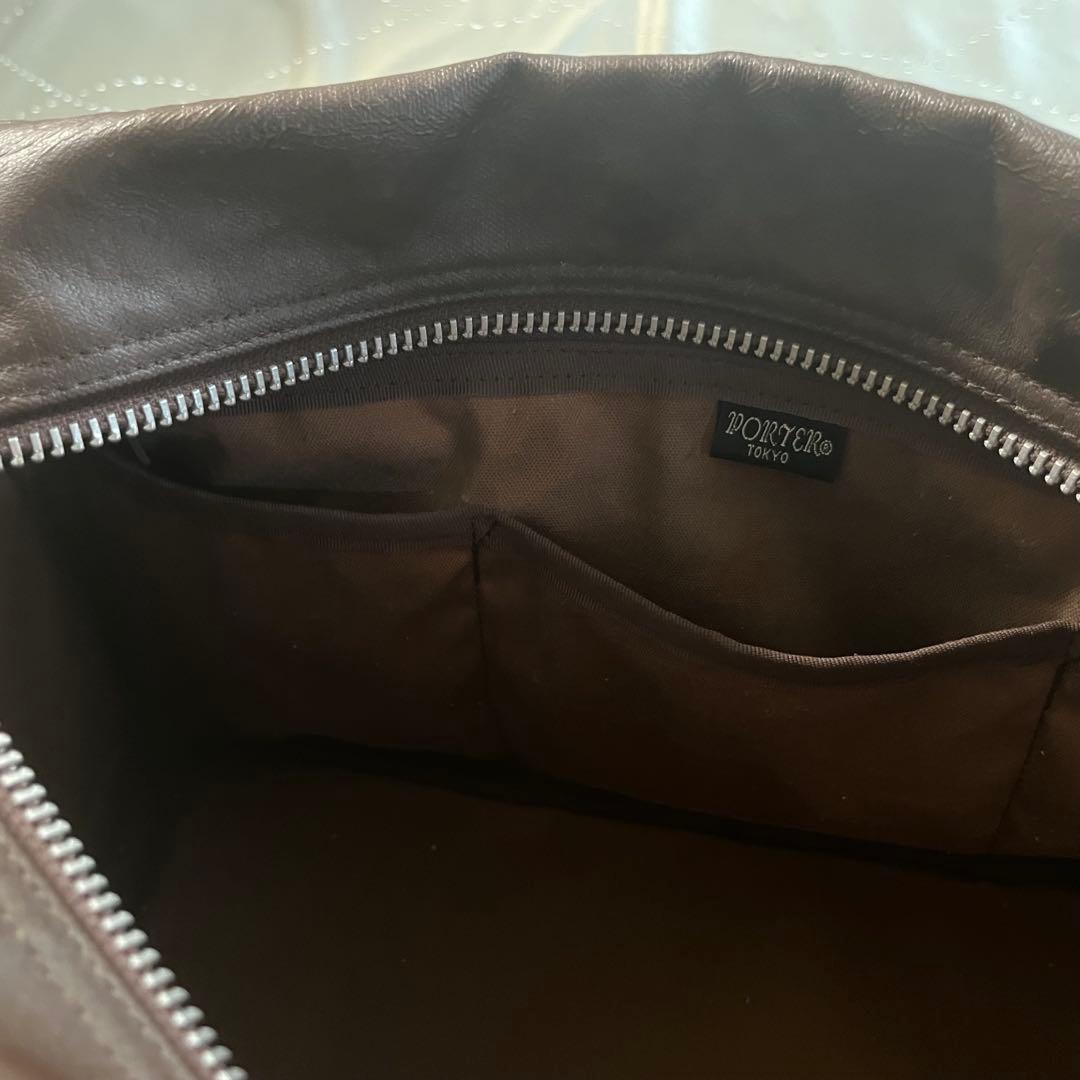 古着 吉田カバン Porter ブラウン フリースタイルボストンバッグ 美品