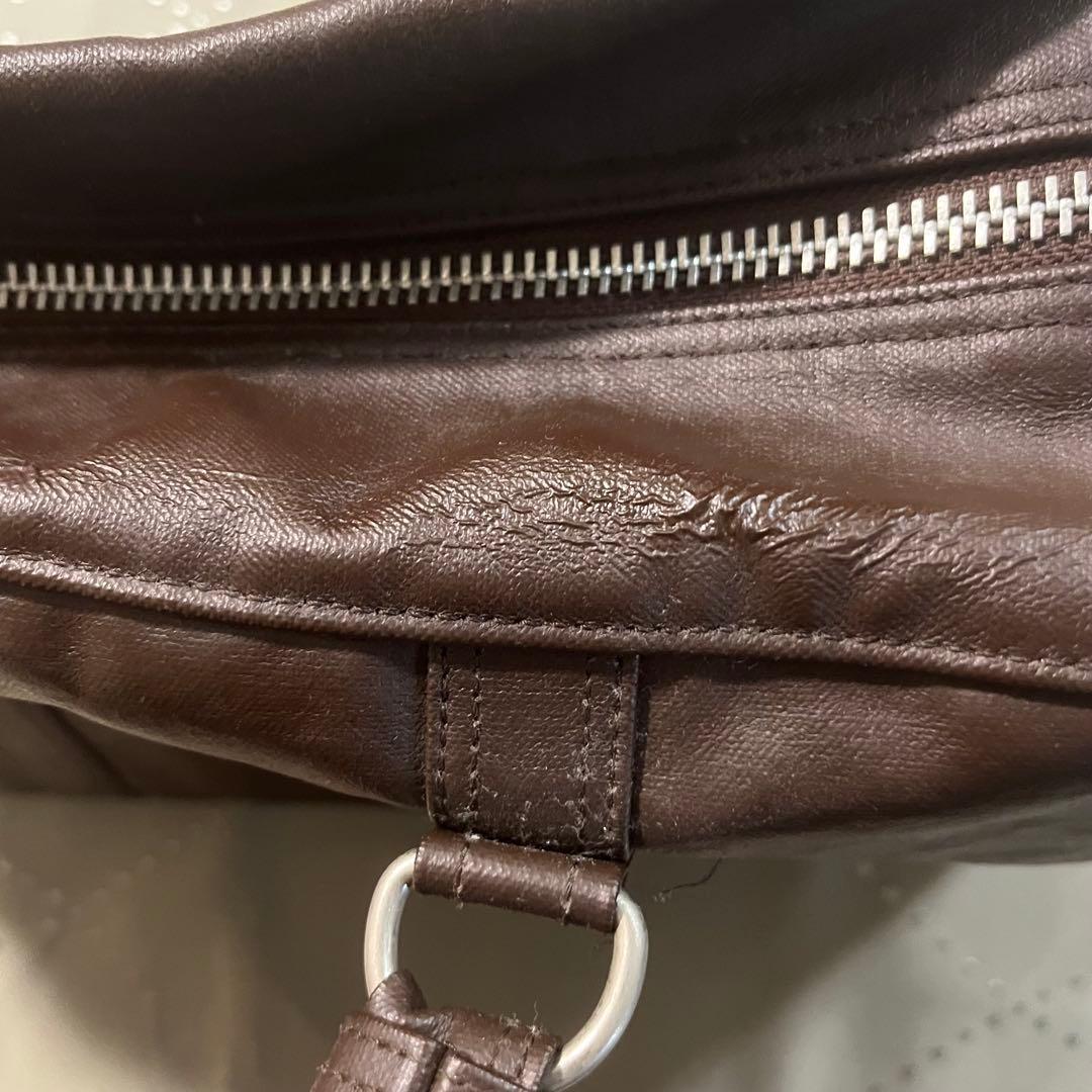 古着 吉田カバン Porter ブラウン フリースタイルボストンバッグ 美品