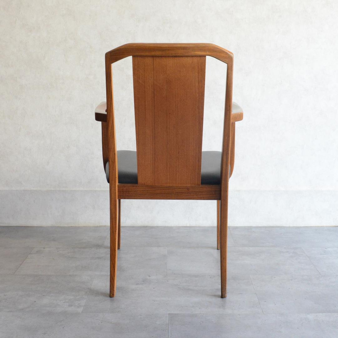 G-PLANジープラン ヴィンテージ アームチェア 座面張替済 ダイニングチェア