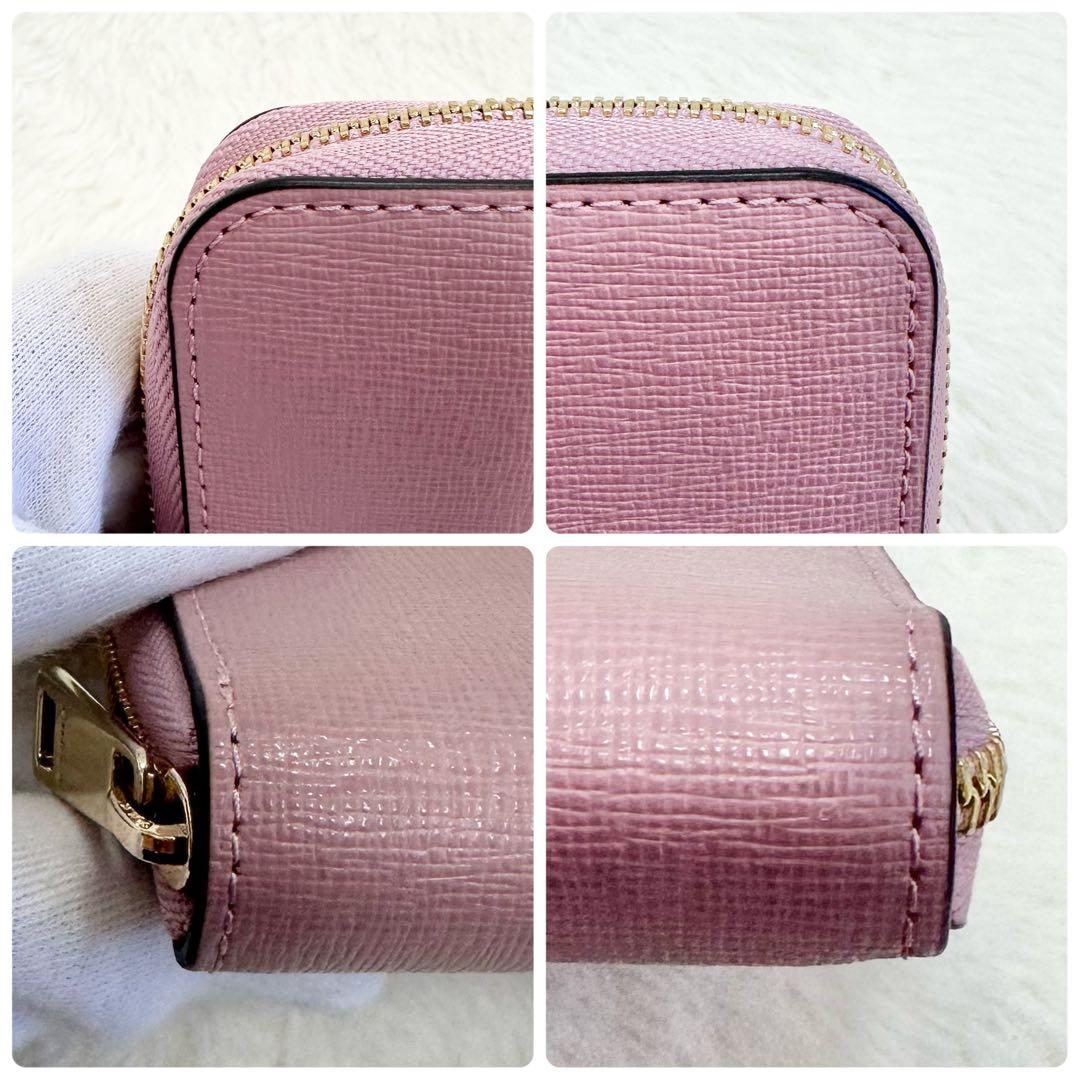 未使用級✨FURLA ラウンドファスナー 長財布 ウォレット カメリア 現行品