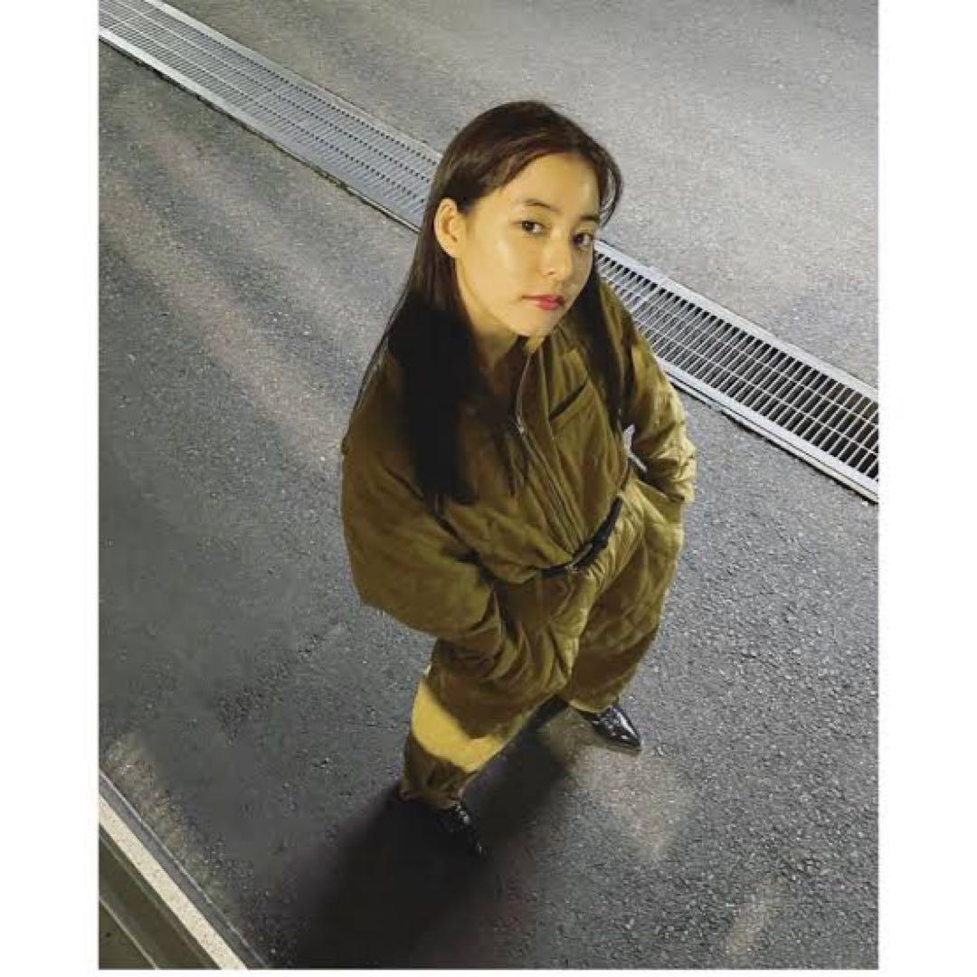 新品 新木優子着用 スローバイスライ THROW by SLY ジャンプスーツ