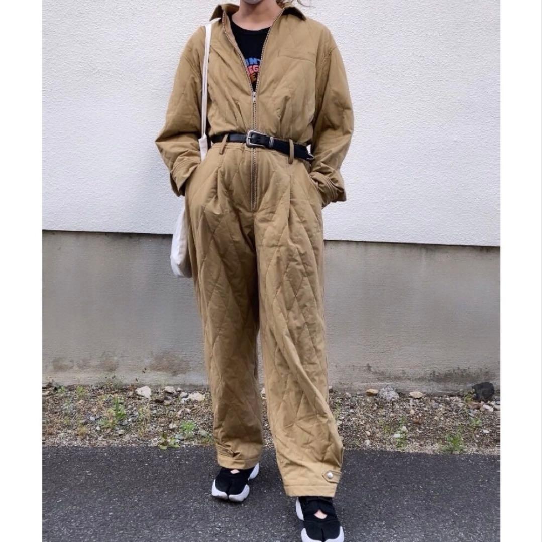 新品 新木優子着用 スローバイスライ THROW by SLY ジャンプスーツ