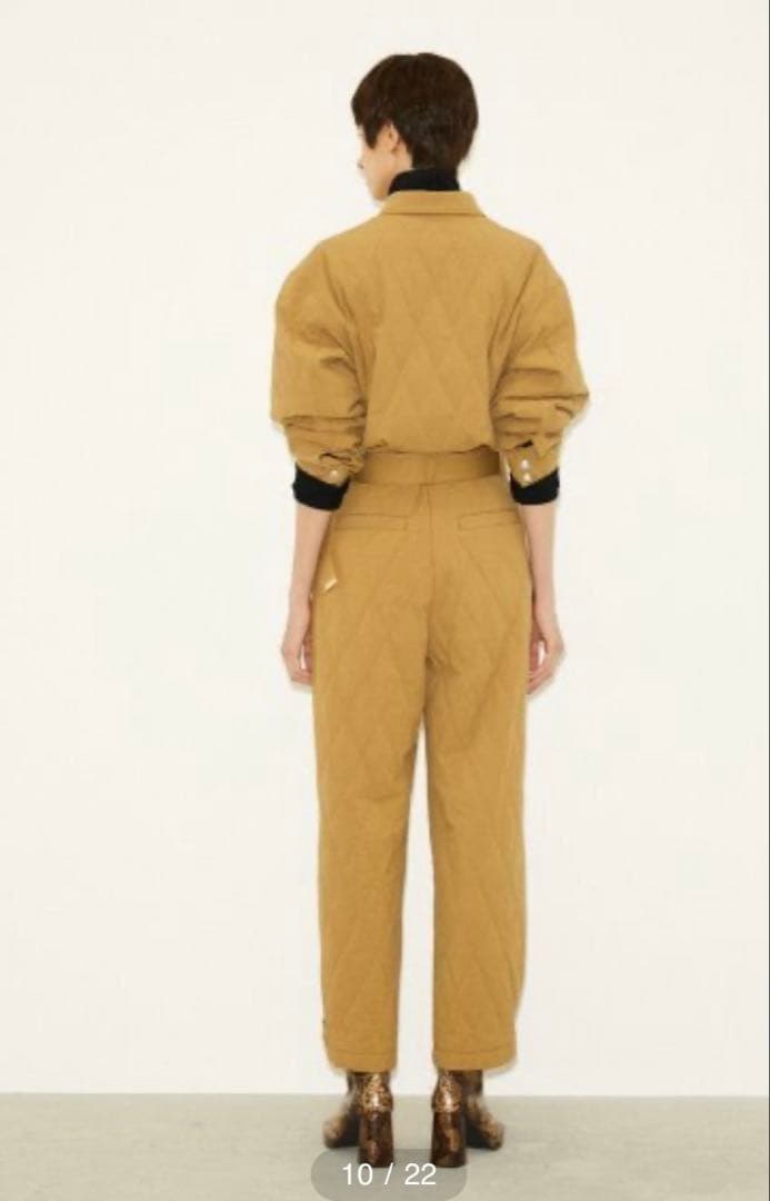 新品 新木優子着用 スローバイスライ THROW by SLY ジャンプスーツ