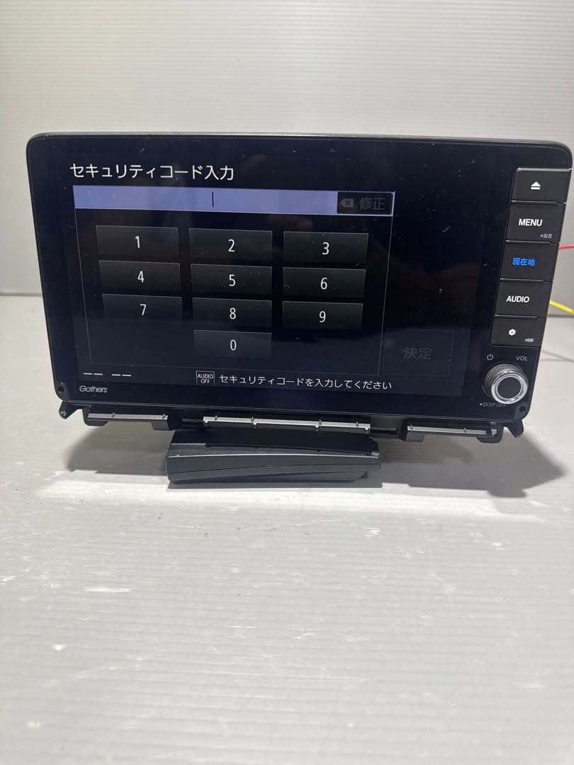 ホンダフィット GATHER CN-SH39J カーナビ