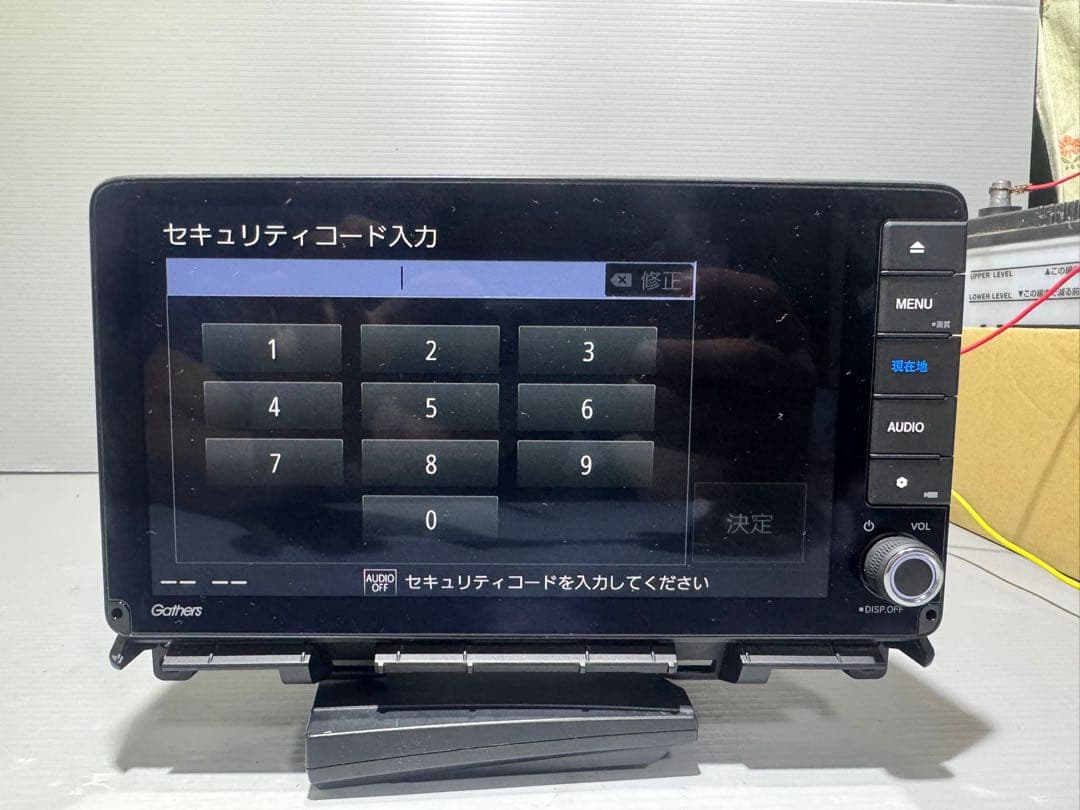 ホンダフィット GATHER CN-SH39J カーナビ