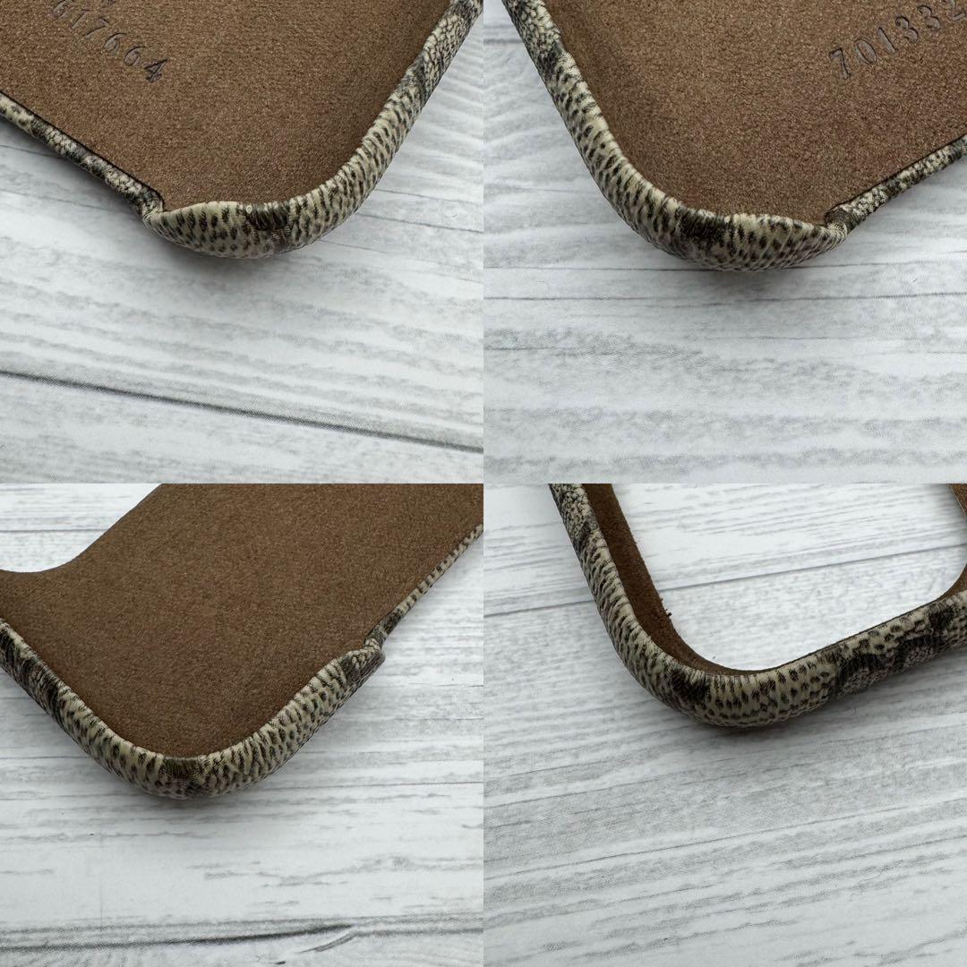 【未使用品】GUCCI　iPhone13pro　 スマホケース GGスプリーム