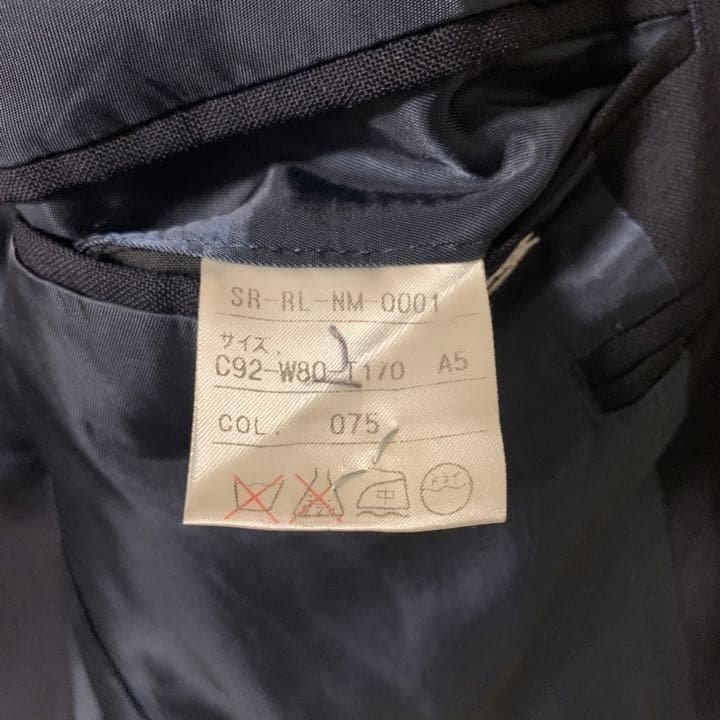 ポロ　ラルフローレン　スーツ　セットアップ　紺　ネイビー