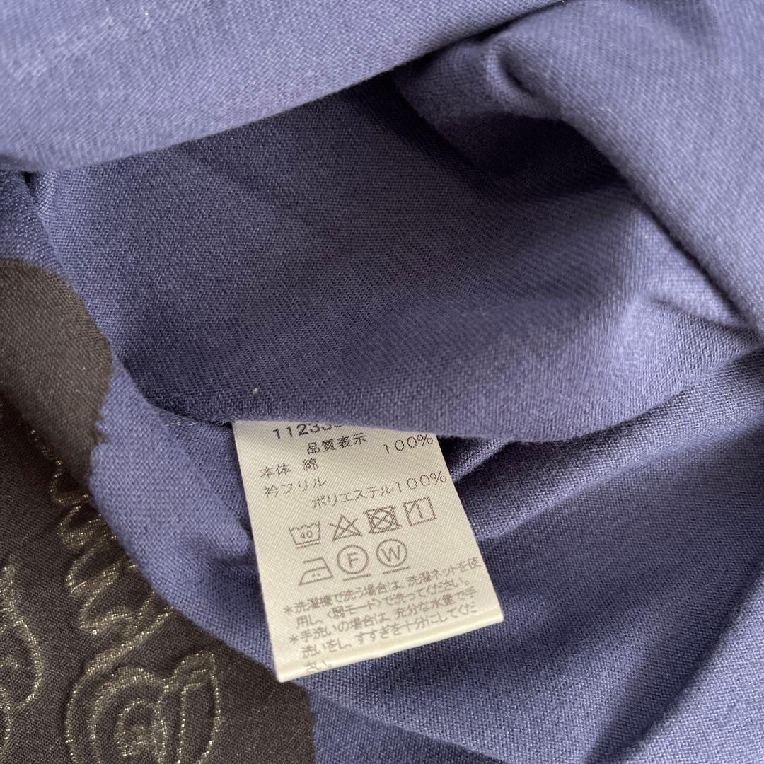 【新品タグ付】シャーリーテンプル 100cm ネイビーカットソーリボンワンピース