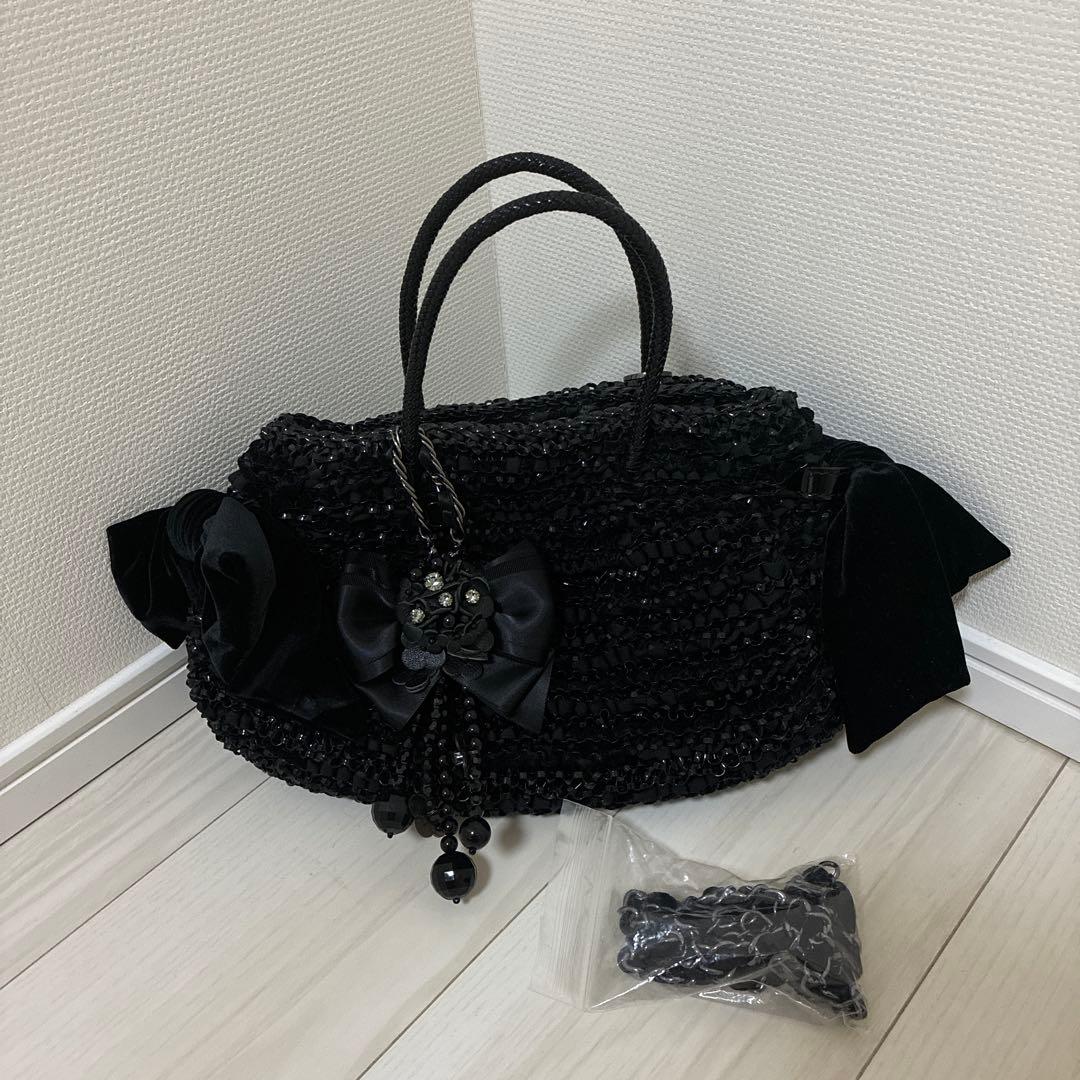 ANTEPRIMA ワイヤーバッグ アンテプリマ　黒色