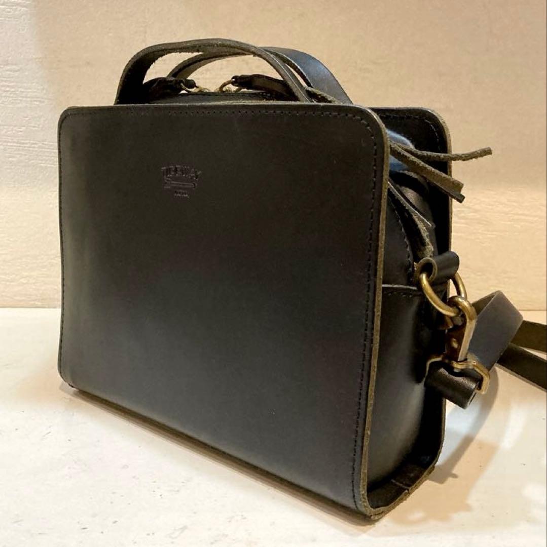 【美品】TIDEWAY NUME SHIKAKU BOSTON 黒