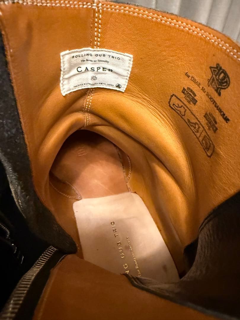 靴 ROLLING DUB TRIO CASPER Guidi Calf