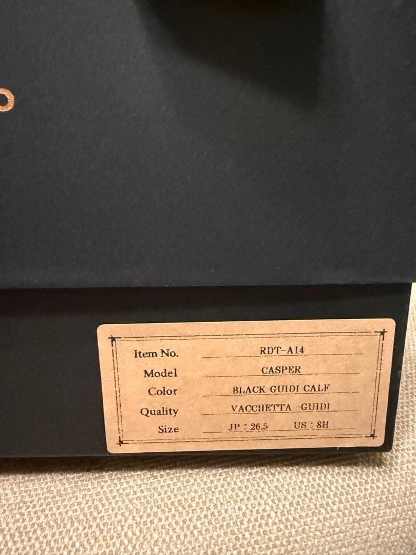 靴 ROLLING DUB TRIO CASPER Guidi Calf