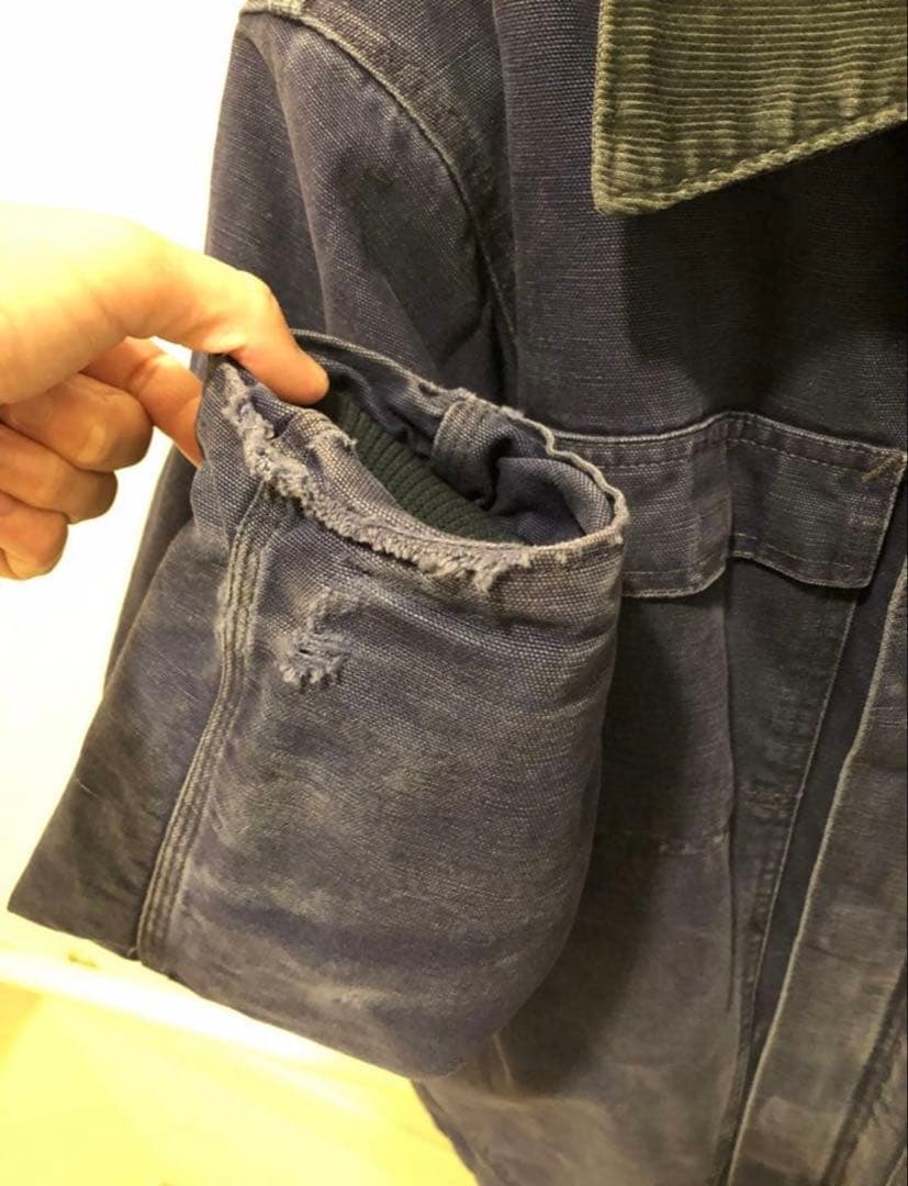 カーハート80s トラディショナルコート ネイビー