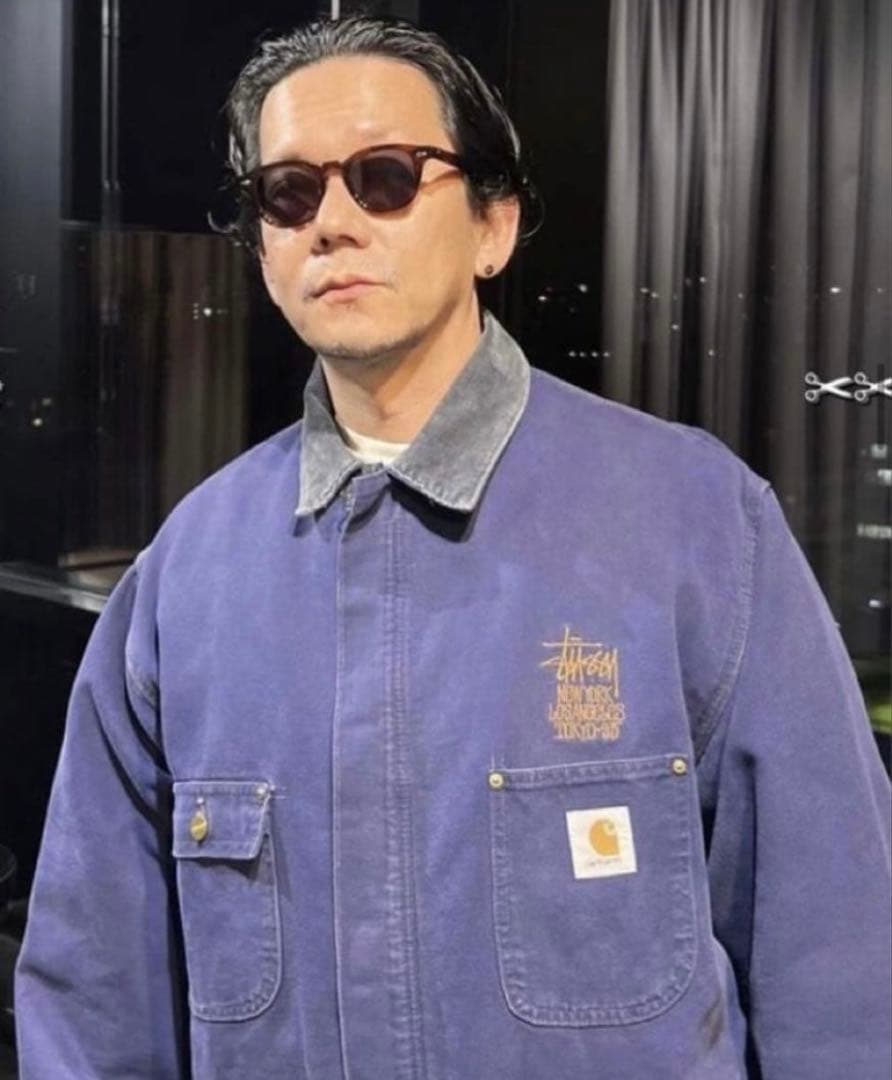 カーハート80s トラディショナルコート ネイビー