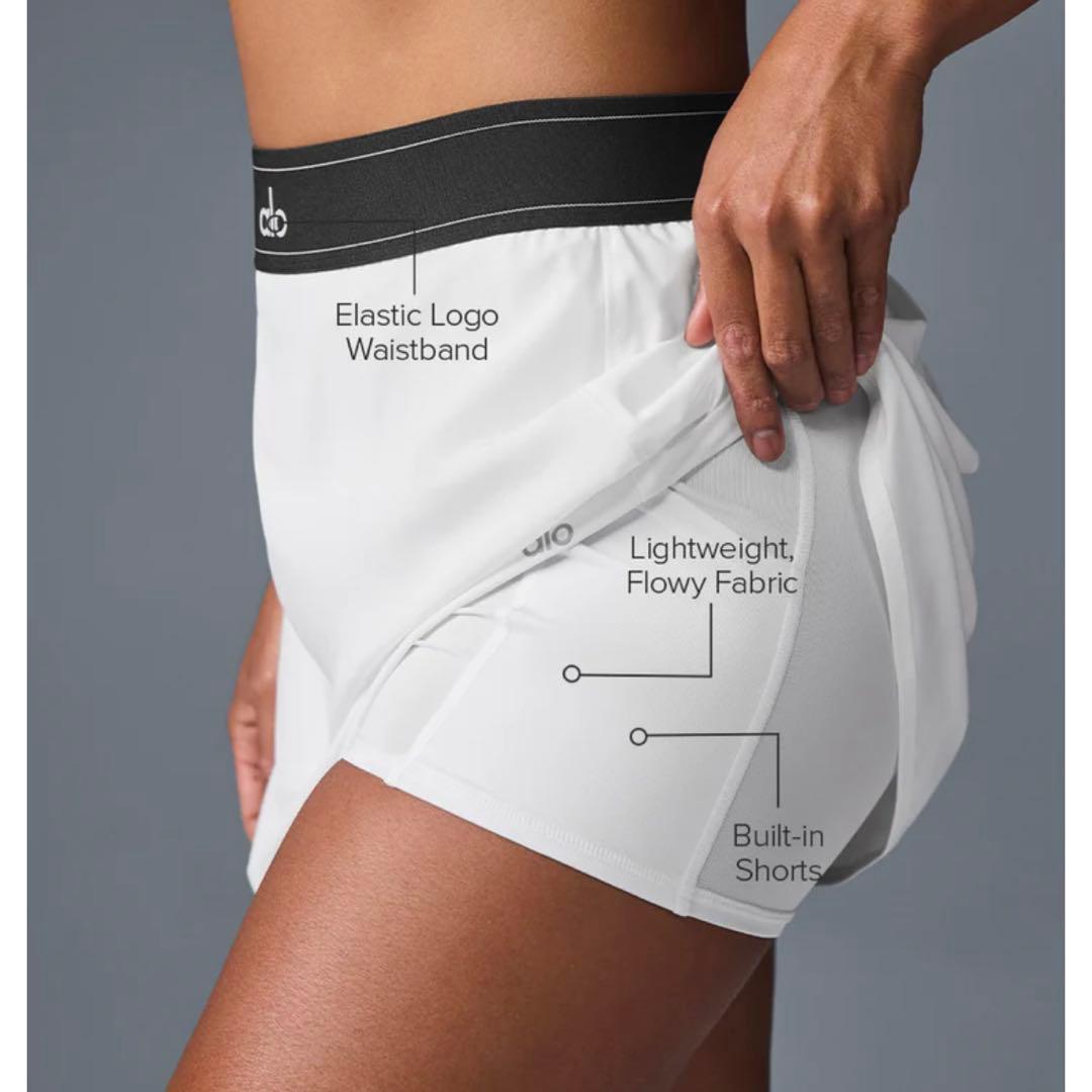 alo yoga Match Point テニススカート