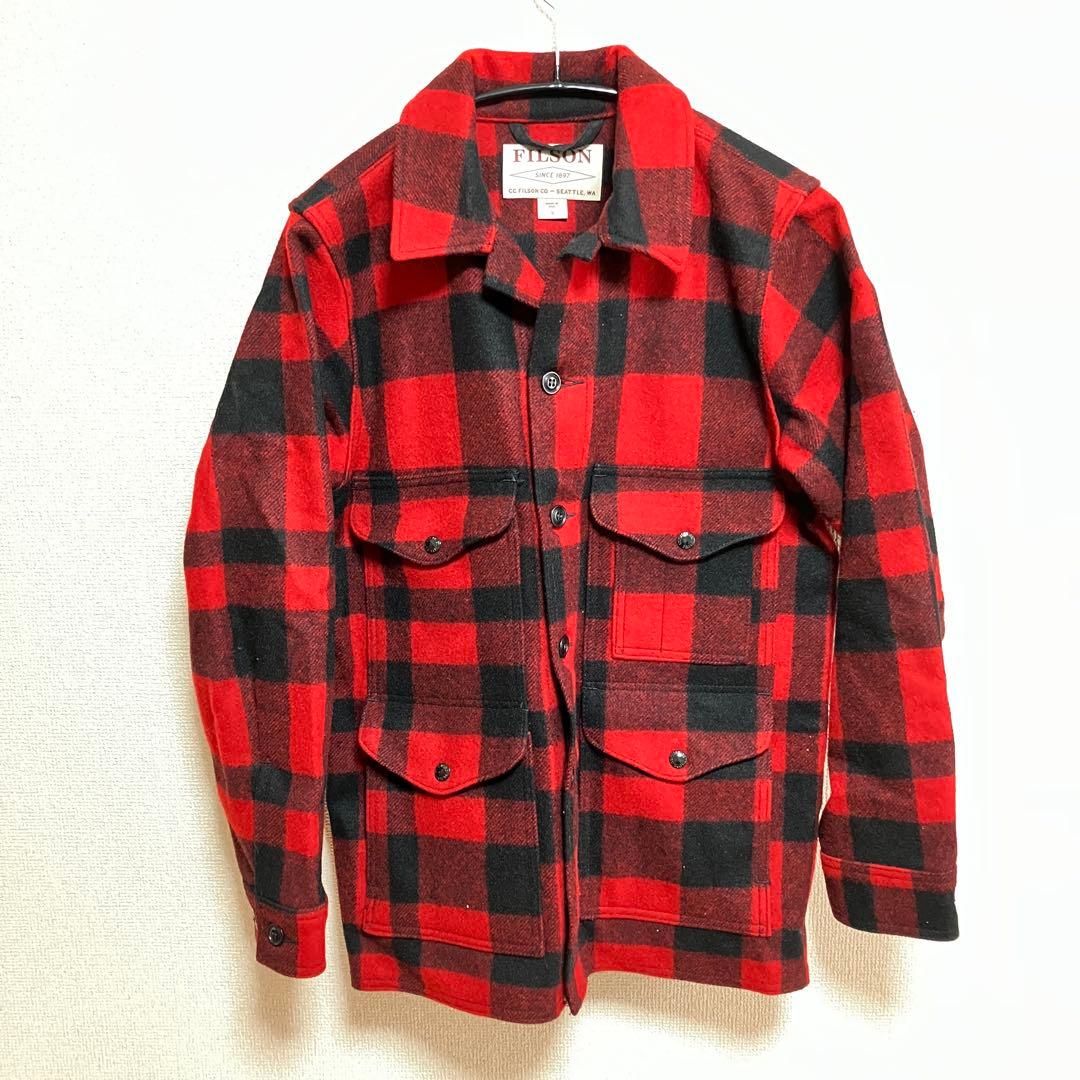 【美品】FILSON フィルソン マッキーノクルーザー サイズS アメリカ製