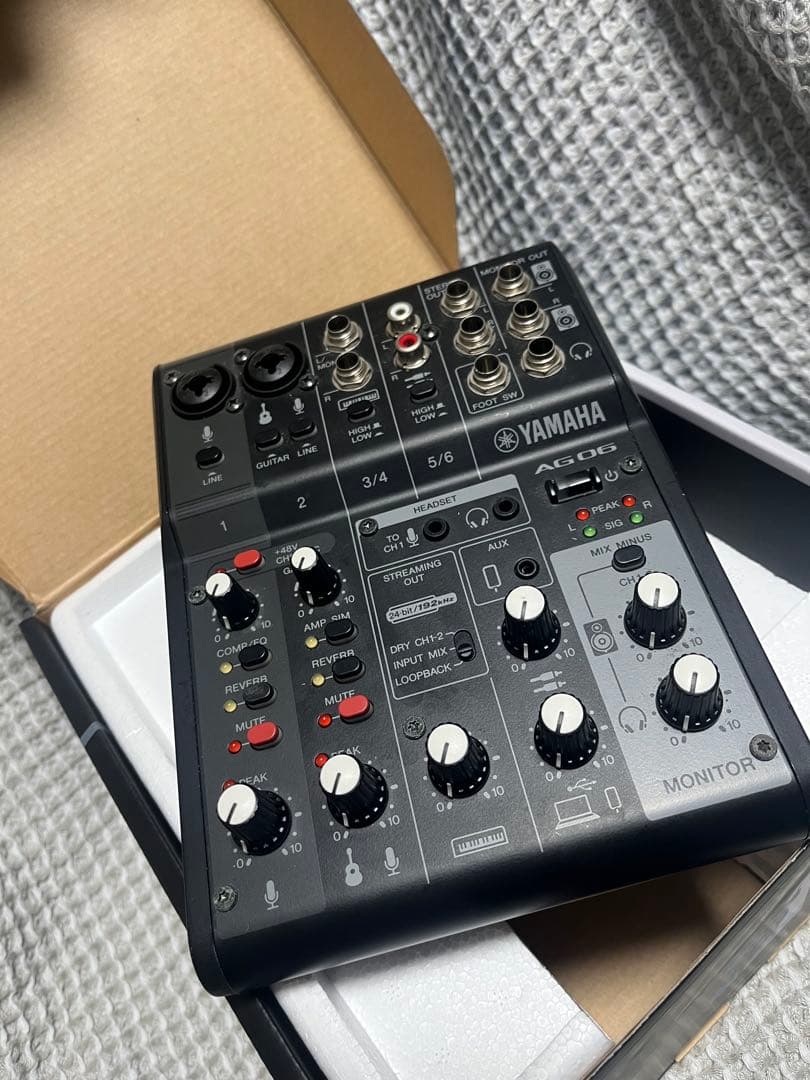 Yamaha AG06MK2 オーディオインターフェース