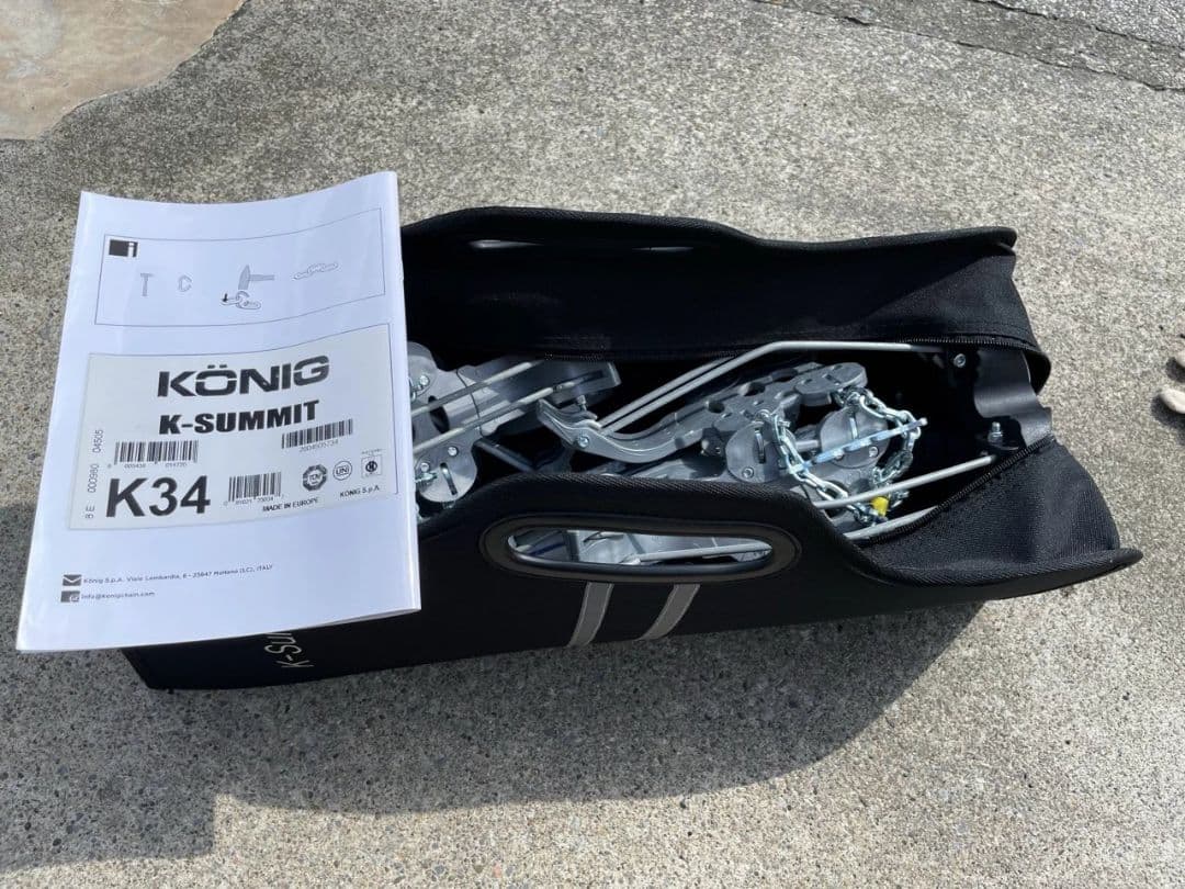 【最終値下】✨新品✨ Konig Thule K-Summit タイヤチェーン