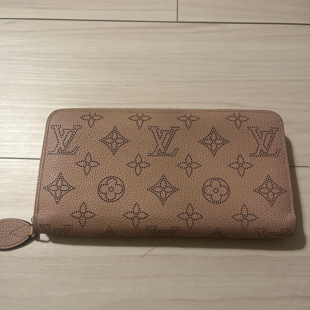 Louis Vuitton マヒナ　ピンク　長財布
