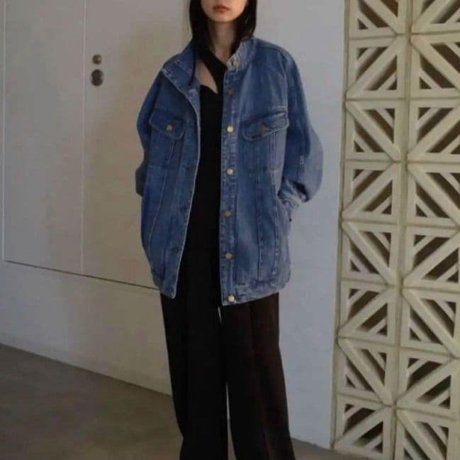 ほむら様Ameri Vintage✕Lee☆コラボ デニムJK☆インディゴS公式