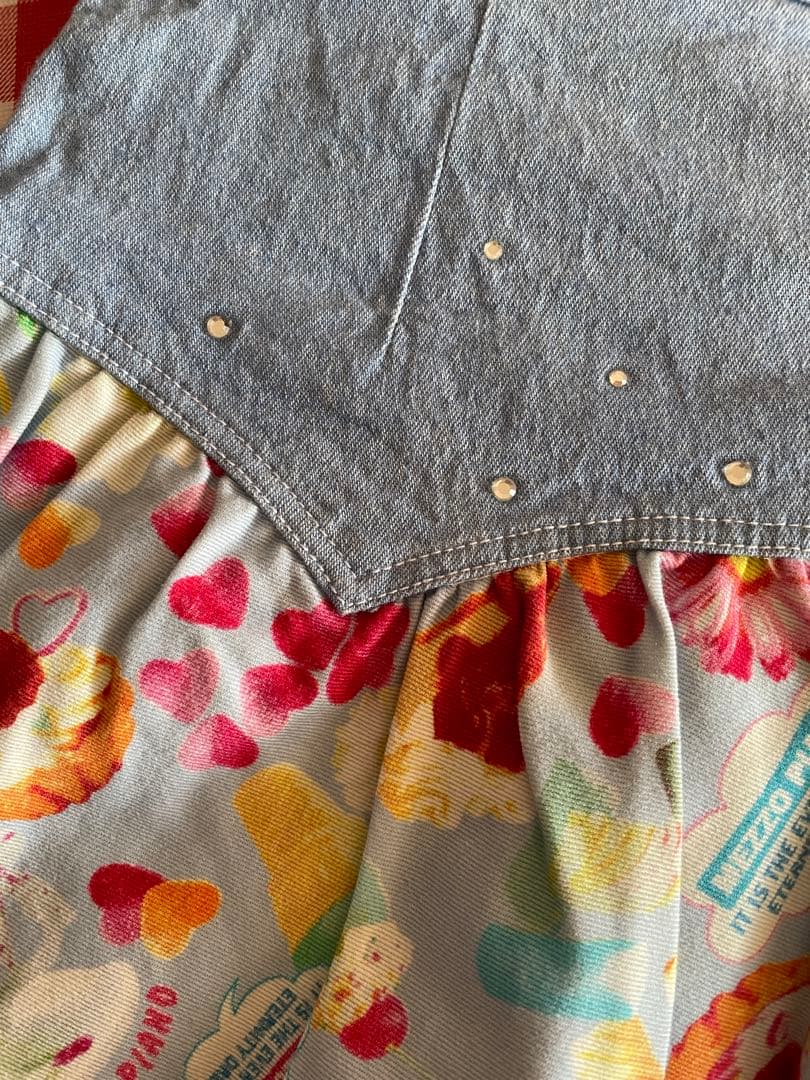 メゾピアノ❗️160㎝スカート❗️スイーツ柄❗️