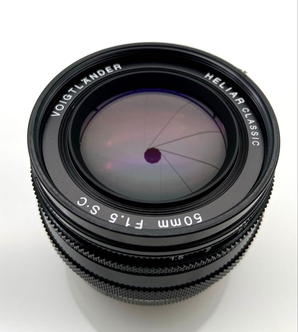 フォクトレンダー　ヘリアークラシック　50mm f1.5