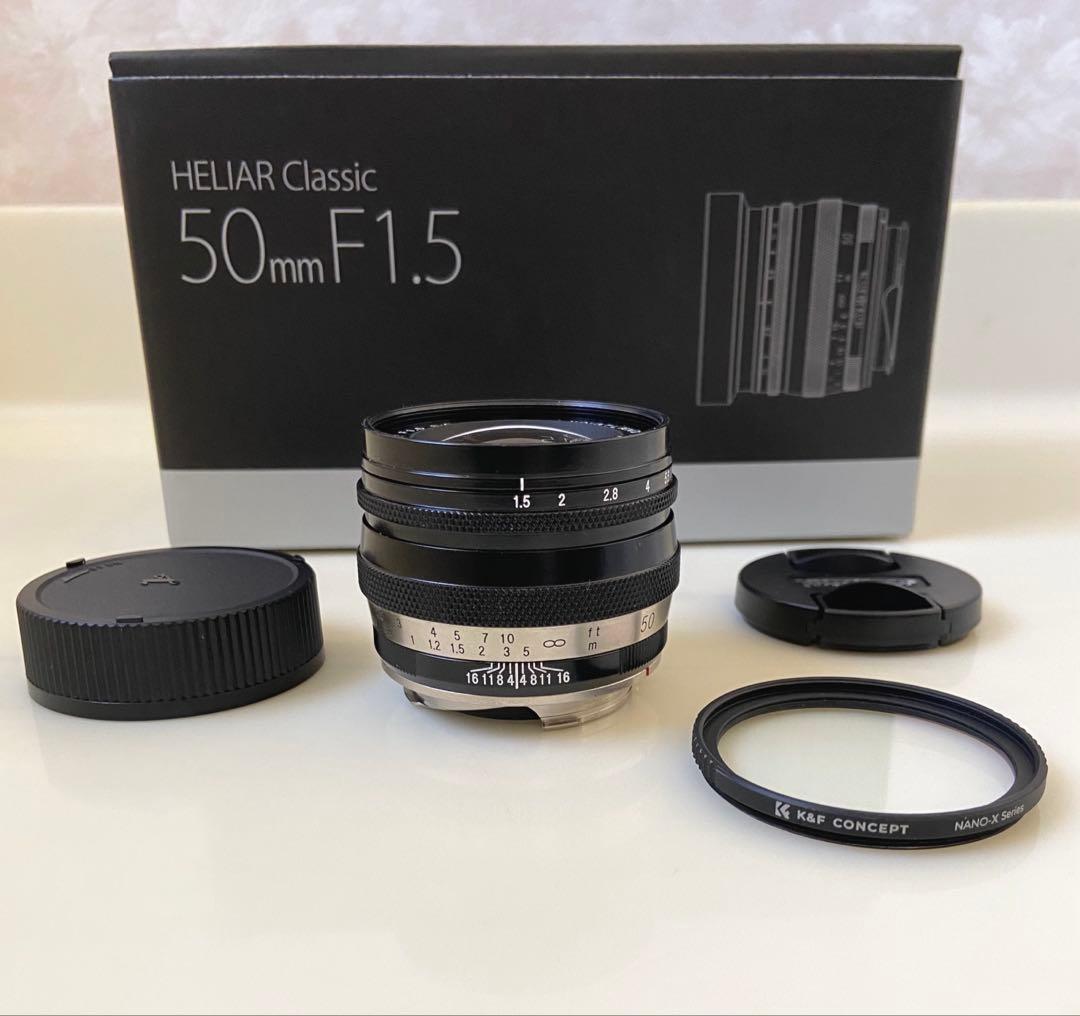 フォクトレンダー　ヘリアークラシック　50mm f1.5