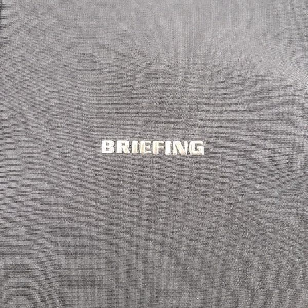 BRIEFING GOLF ブリーフィングゴルフ ハーフジップカットソー L 黒