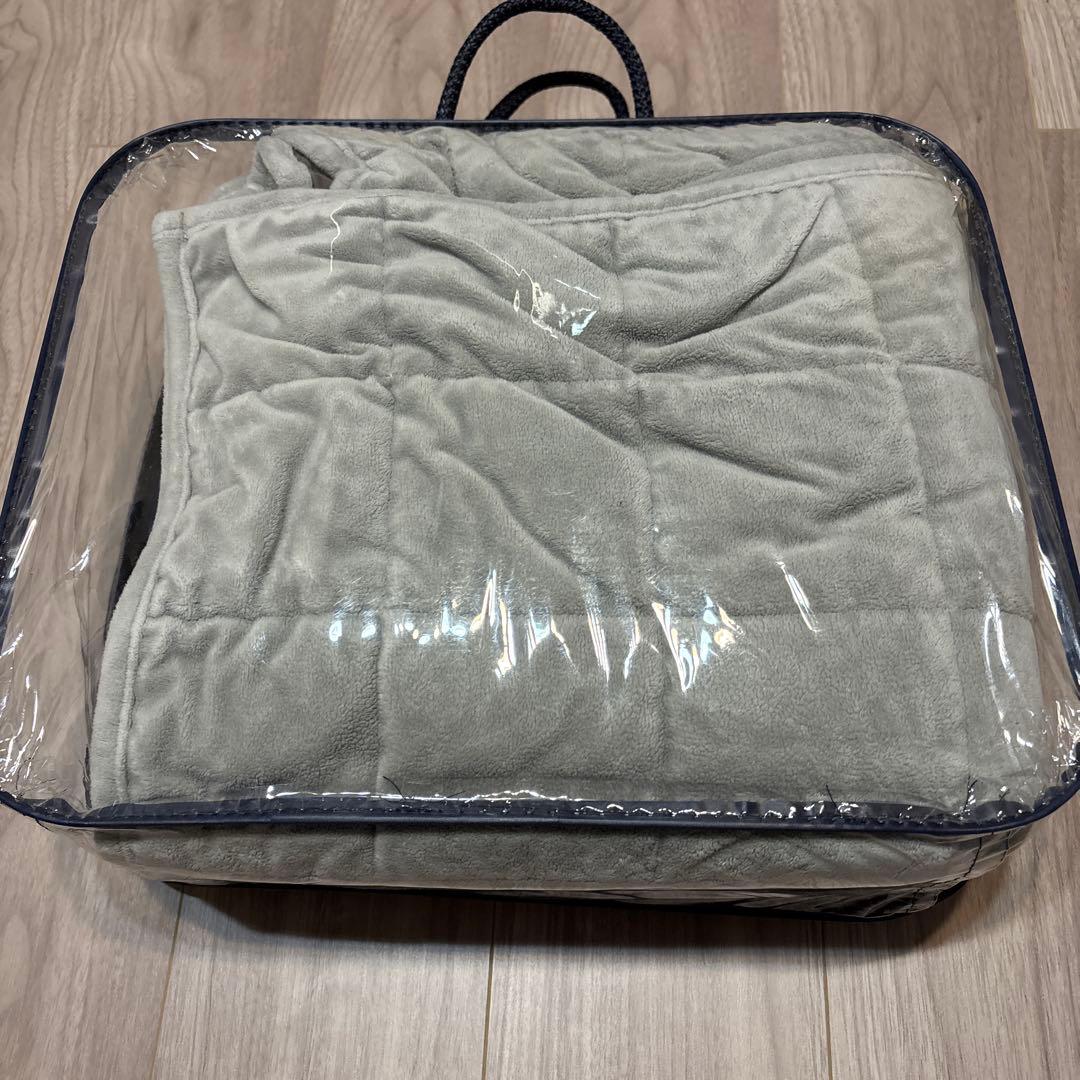hugravi ハグラビ 加重ブランケット 約6.8kg ライトグレー S
