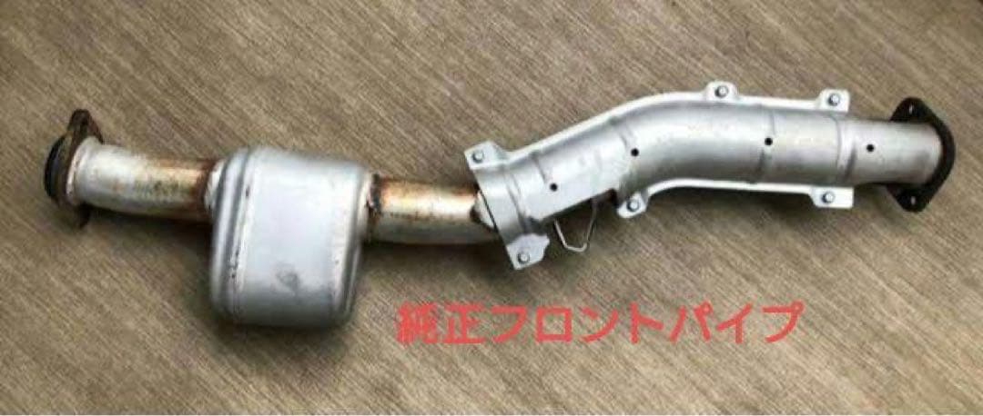 スバル　WRX STI VAB 触媒ストレート　フロントパイプ